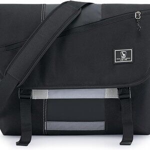 Messenger Bag for Women, 17 Inch Laptop Crossbody Bags Men Casual Satchel Should